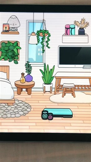 Aesthetic Toca Life Bedroom with Care and Core Pack