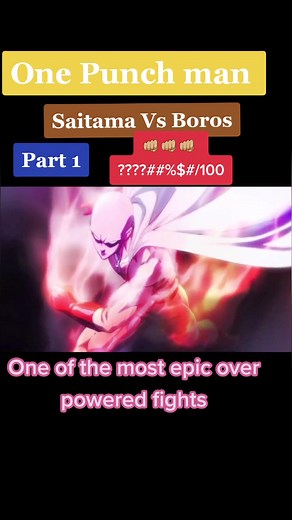 #viral #fyp #anime #action #onepunchman #comedy #overpowered Saitama vs Boros