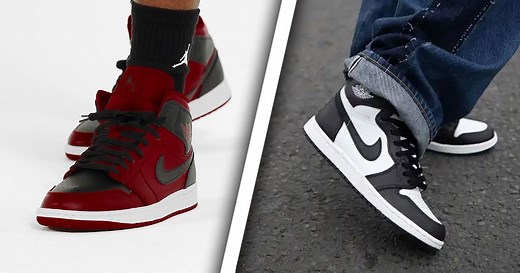 Jordan 1 Mid vs High: What's the difference?