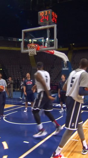 Can you try to recreate this move by LeBron back in 2012 😂 #RepublikaNgNBA | NBA Philippines