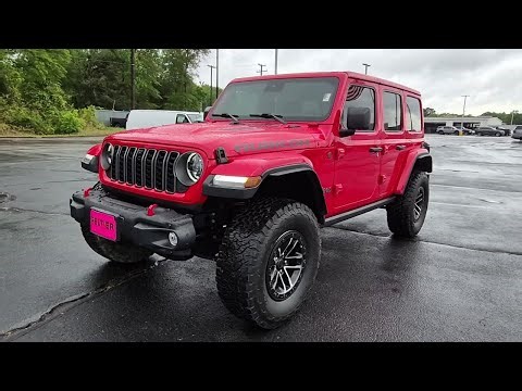 USED 2025 JEEP WRANGLER Rubicon X 4 Door 4x4 at Peltier Chevrolet (USED) #S27589A