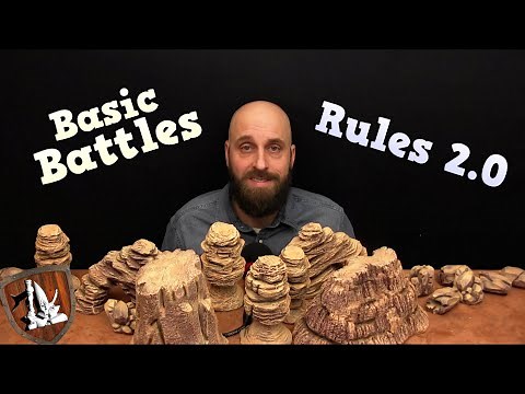 NEW FULL RULES! Basic Battles - Version 2.0 | Tabletop Games for Kids