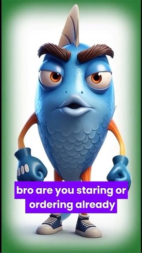 Angry Cartoon Fish With Attitude | Funny Animated Short 2026”#shorts #viral #usa #trending