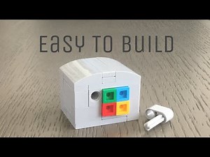 Mini LEGO Safe with Key and Button Combination - Easy Tutorial