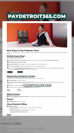 Detroit Announces New Ways to Pay Property Taxes | Key 2026 Dates