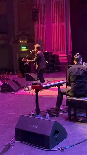 Saturday night while I was singing “ONE GOOD MOVE” in Edinburgh, Scotland, I caught my “One Good Move” videoing me from the wings. Of course, I called her out and embarrassed her a bit. But the audience loved it… and her!!☝🏻😊❤️ | Charles Esten