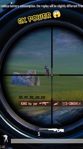 Wait for end 6x scope power💀#pubgmobile#pubg #shorts #shortvideo