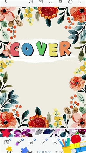 50 Flower-Themed Folder Covers for Teachers