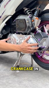 329K views · 11K reactions | Stock Crankcase Out❌ Shijiro CNC Crankcase In✅ | Xavery Motorcycle Parts and Accessories PH | Facebook
