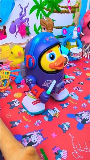 Cute Duck Dance and Monkey