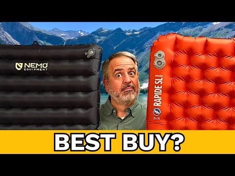 NEMO Tensor Extreme Conditions vs BIG AGNES Rapide SL Insulated Sleeping Pad Review!