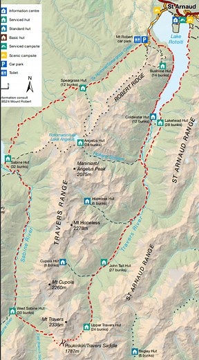 Travers Sabine Circuit - Nelson Lakes