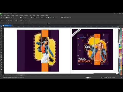 How To Create New Advertising Flyer Design Using Coreldraw- Ahsan Sabri