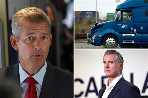 Transportation secretary withholding $40M from California for not enforcing English proficiency in truckers