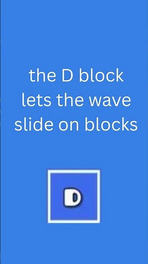 What the F, J, S, D, and H blocks do in Geometry Dash