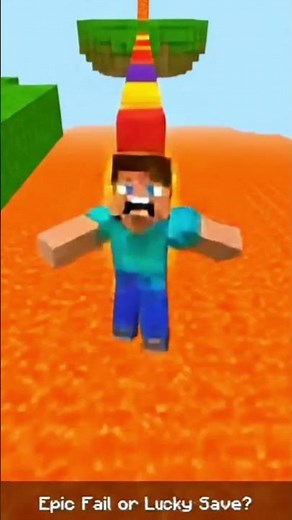 Epic Minecraft Parkour FAIL! 🔥💥