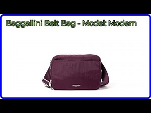 REVIEW (2026): Baggallini Belt Bag - Model: Modern. ESSENTIAL details.