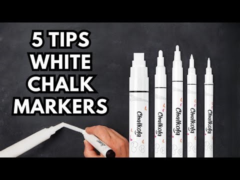 5 Essential Tips To Use White Chalk Markers Like A Pro