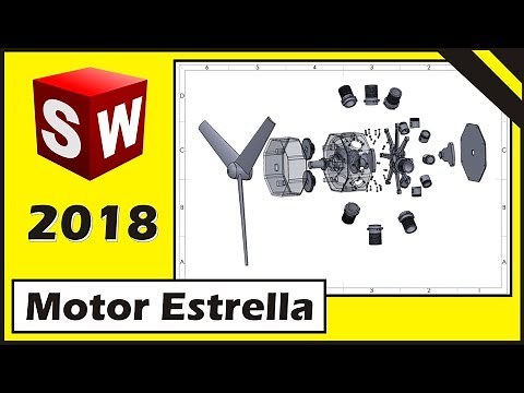 Star Engine, Exploded Assembly, and Solidworks Animation | Diego Gaona