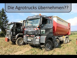 LKWs im Feld! Kann das gutgehen? | Agrotruck