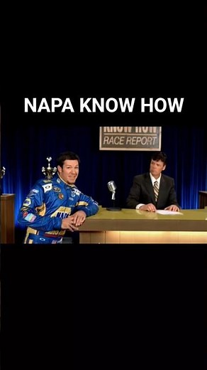 NAPA Know How #nascar #nascardrivers #nascardriver #commercial #nascarmeme #martintruexjr #fypシ