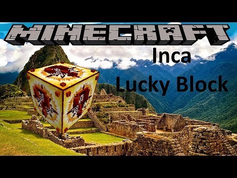 INCA LUCKY BLOCK - MINECRAFT 1.8.9 (MOD SHOWCASE)