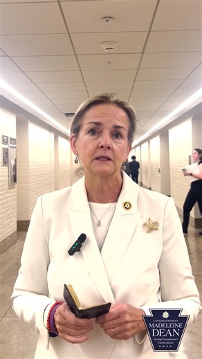 The Trump Administration's pressure campaign on private companies like ABC is dangerous. Corruption and censorship are not in the Constitution, Mr. President — Freedom of Speech is. | Rep. Madeleine Dean