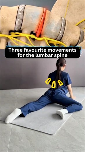 Fitness | Weight Loss | Back Pain on Instagram: "Why Your Lower Back Feels Stiff (And These 3 Lumbar Spine Movements Fix It) If you’re dealing with low back pain, stiffness, or discomfort after sitting for long hours, the problem usually isn’t weakness — it’s poor lumbar spine mobility and lack of pelvic control. Your lumbar spine is designed to move gently, not stay locked in one position all day. When movement is missing, tension builds, discs get compressed, and your lower back starts sending