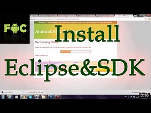 How To Install Eclipse with Android SDK and Setting up