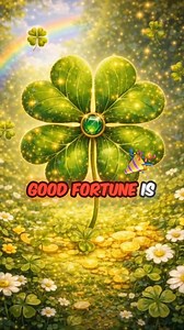 ✨ This Lucky Four Leaf Clover is a rare blessing 🍀 If you are seeing this, good luck, happiness and positive news are already coming toward you. Stay blessed, something beautiful is on the way 💫 Hashtags #LuckyClover #FourLeafClover #GoodLuckSign #BlessedEnergy #SpiritualVibes #PositiveEnergyOnly #GoodFortune #DivineBlessing #MagicMoments #GoodNewsComing | The secret of universe