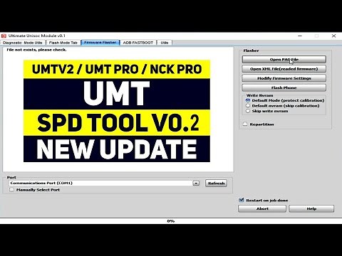 Umt Spd Setup V0.2 Download Update || umt nck-pro-ultimate-sprd-unisoc-module-v0-2-update-released