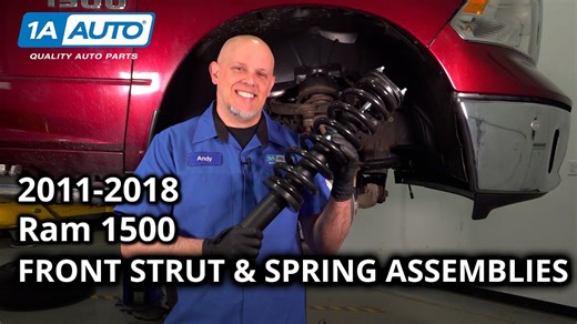 How to Replace Front Strut  Spring Assemblies 2011-2018 Ram 1500