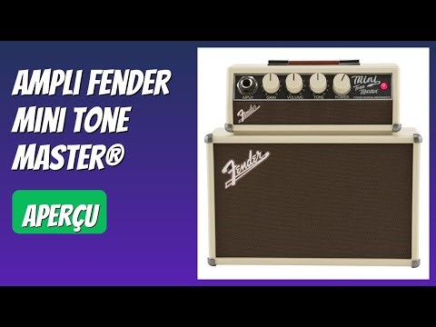 AVIS (2025) : Ampli Fender Mini Tone Master®. DÉTAILS ESSENTIELS