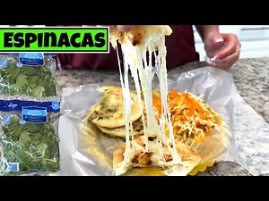 How to make spinach pupusas - [Tutorial 12]
