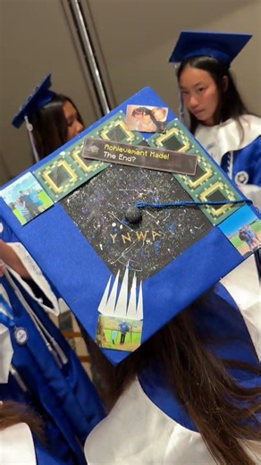 Which graduation cap design is your favorite? 🎓👇 #graduation #classof2026 #imgacademy
