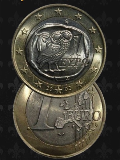 Discover the Greek €1 Athenian Owl Coin