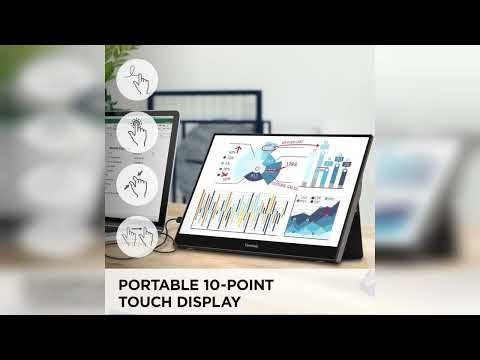 Review: ViewSonic TD1655 15.6 Inch 1080p Portable Monitor with IPS Touchscreen, 2 Way Powered ...