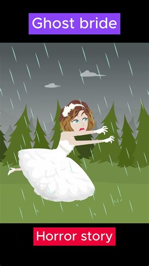 Ghost bride part 1 #lovestory #animation #horrorstories #shorts