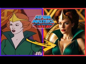 He-Man and the Masters of the Universe Artwork Turned Real Life with AI Magic!
