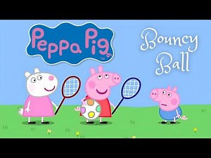 Peppa Pig | Bouncy Ball | Read Along With Me🤗🤗