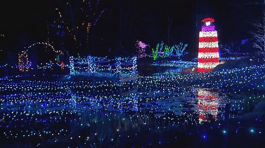 Gardens Aglow: Coastal Maine Botanical Gardens light up for the holidays