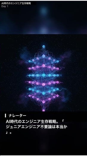 「ジュニアの仕事はコードを書くことじゃない。コードを書く過程で『なぜこう書くのか』を学ぶことだ」| AI時代にエンジニアが生き残るには #shorts