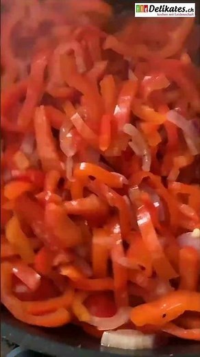 Braised bell peppers recipe