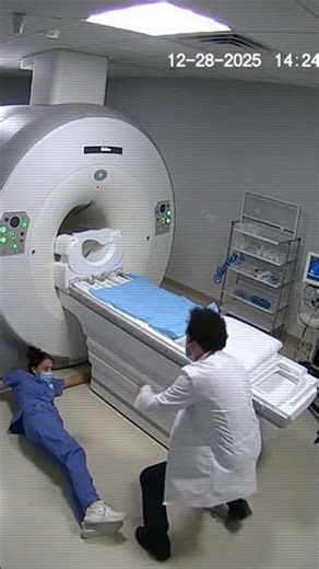 MRI Magnet Accident Caught on Camera | Terrifying Hospital CCTV Video