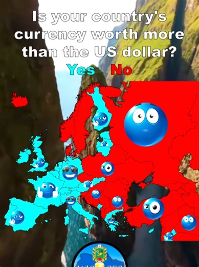 Is your country's currency worth more than US dollar? 💰 #map #mapping #nature #карта #природа The United States dollar (symbol: $; currency code: USD[a]) is the official currency of the United States and several other countries. The Coinage Act of 1792 introduced the U.S. dollar at par with the Spanish silver dollar, divided it into 100 cents, and authorized the minting of coins denominated in dollars and cents. U.S. banknotes are issued in the form of Federal Reserve Notes, popularly called gr