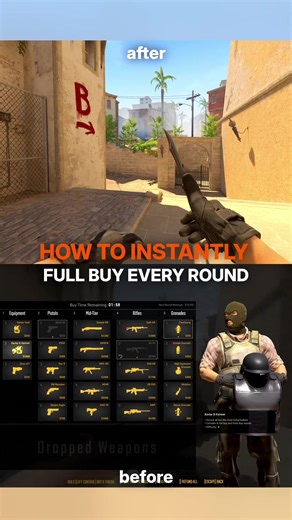 A quick trick to make your buy phase more relaxed! #fnatic #cs2tricks #cs2