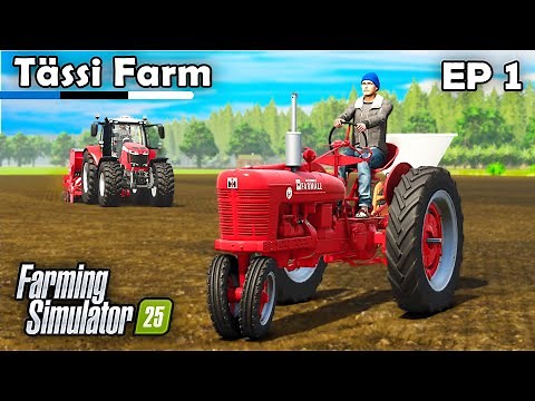 WELCOME TO TÄSSI FARM! - Farming Simulator 25 | Episode 1