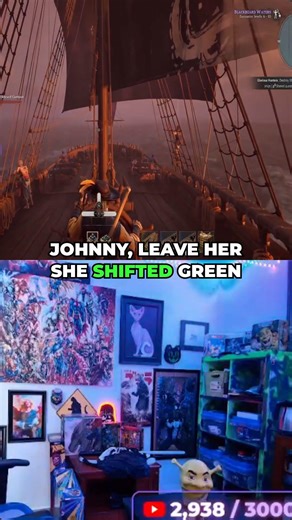 🎶 When the raid gets tough, break into song! 😂 Can you sing along? #SeaShanty #StreamerLife