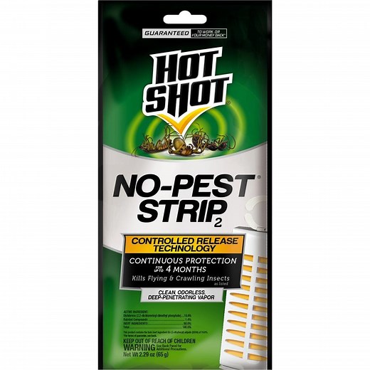 Reviews for Hot Shot 2.29 oz. No-Pest Strip Flying and Crawling Insect Killer | Pg 1 - The Home Depot