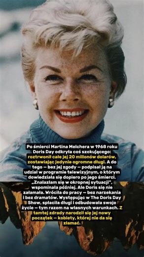 Doris Day: jak zdrada stała się początkiem jej nowego życia